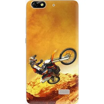 Pouzdro na mobilní telefon iSaprio Motocross pro Huawei Honor 4C