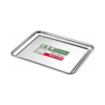 Podnos hranatý 48x37cm nerez 18/10 pinti