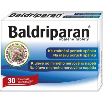 Lék na neurologické potíže Baldriparan 30 tbl.