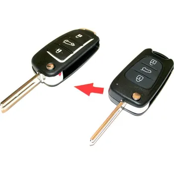 Autoklíč Přestavba do odolnějšího vystřelovacího klíče Hyundai / kia 3-tlačítka