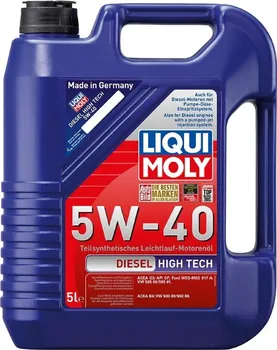 Motorový olej Liqui Moly Diesel High Tech 5w-40 5 l