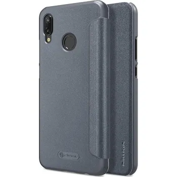 Pouzdro na mobilní telefon Nillkin Sparkle Folio pro Huawei P20 Lite černé