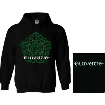 Pánská mikina mikina s kapucí Eluveitie - logo