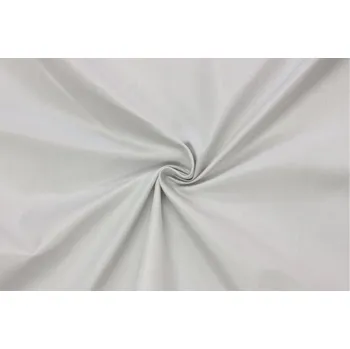 Dekorační látka - Světle šedá se saténovou úpravou