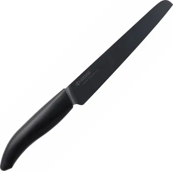 Kuchyňský nůž Kyocera Revolution porcovací zoubkovaný nůž 18 cm černý