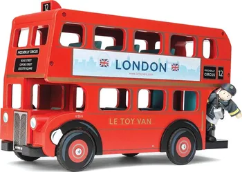 Dřevěná hračka Le Toy Van autobus London