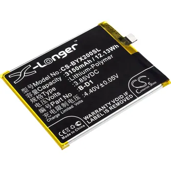 Baterie pro mobilní telefon Baterie Cameron Sino CS-BYX200SL pro Vivo X20A Dual SIM TD-LTE - neoriginální