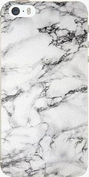 Pouzdro na mobilní telefon iSaprio White Marble 01 pro iPhone 5/5S/SE