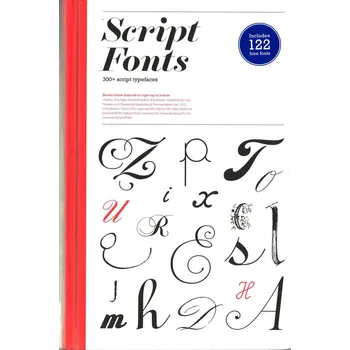 Cizojazyčná kniha Script Fonts - Geum-Hee Hong (EN)