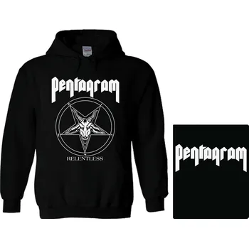 Pánská mikina mikina s kapucí Pentagram - Relentless