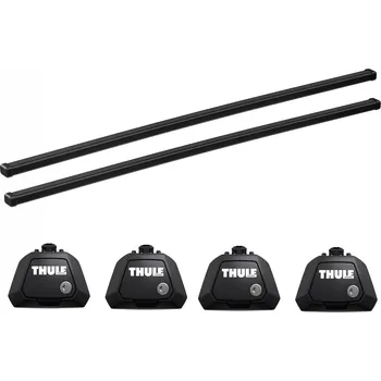Nosič kol Příčníky Thule 7104 + 7121 na vozidla s podélníky