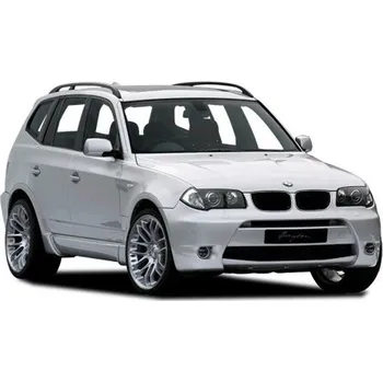 Nosič kol Příčníky Thule WingBar Evo Black BMW X3 E83 2003-2010 s podélníky