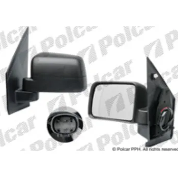 Auto zrcátko Zpětné zrcátko TRANSIT / TOURNEO CONNECT 09-13 elektrické