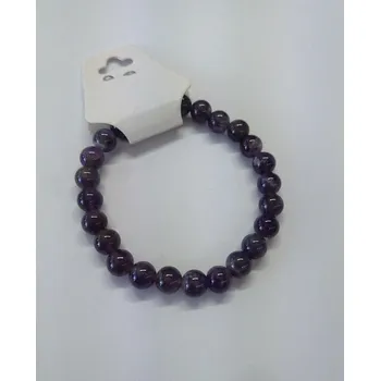 Náramek Ametyst náramek (Fialový náramek z minelálů)
