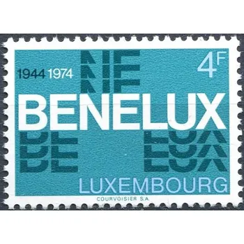 Poštovní známka (1974) MiNr. 891 ** - Lucembursko - 30 let celní unie "BENELUX"