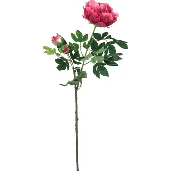 umělá květina Pelargonie červená deluxe, 100 cm