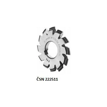 Fréza Fréza modulová na evolventní ozubení - M 2,25 - č.3, 17-20 zubů,15°,HSS,222511