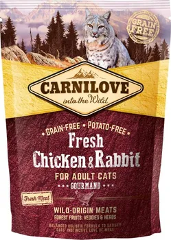 Krmivo pro kočku Carnilove Cat for Adult Fresh Chicken & Rabbit