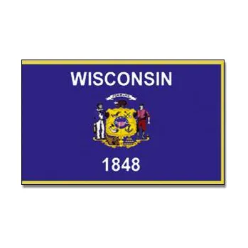 Vlajka PROMEX Vlajka Wisconsin 90x150cm č.184
