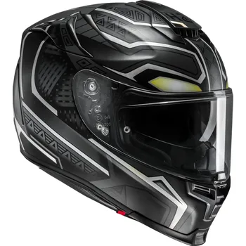 Helma na motorku HJC RPHA 70 Black Panther MC5SF XXS