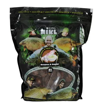 Boilies Nikl Boilie Ready Scopex & Squid 21 mm/1 kg