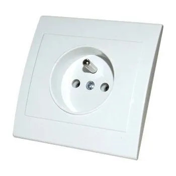 Elektrická zásuvka Zásuvka 230V/16A pod omítku PRAKTIK 4FN 150 65.901 bílá