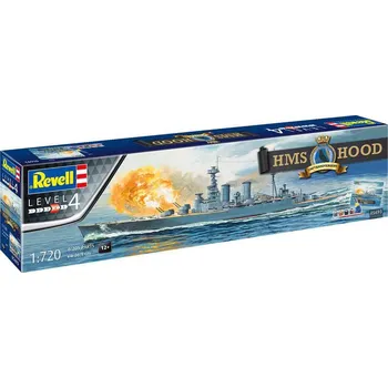 Revell 100 Years HMS Hood 1:720 Plastikový model Revell 100 Years HMS Hood 1:720
