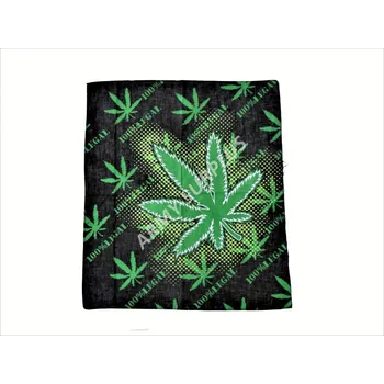 Šátek ČÍNA Šátek potisk čtvercový konopí 100% legal