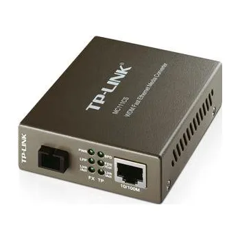 Počítačové příslušenství TP-Link MC111CS WDM media konvertor (1x100Mb/s, 1x simplex SC/UPC, SM, 1550/1310nm, 20km)