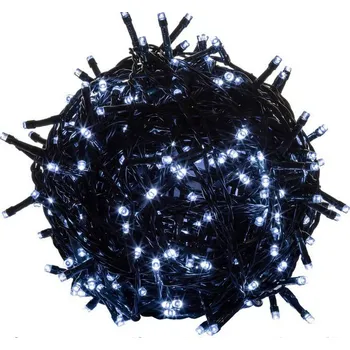 Vánoční světelný řetěz Voltronic M46907 řetěz 50 LED studená bílá