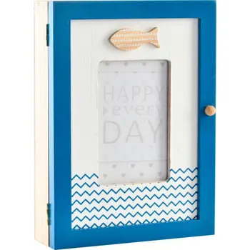 Skřínka na klíče "HAPPY DAY" 20x27x6cm