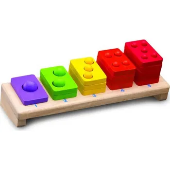 ostatní stavebnice Wonderworld barevné počty