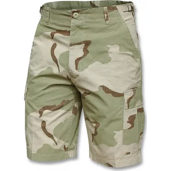 Pánské kraťasy MILTEC Bermudy US bavlněné předeprané RipStop Desert 3 Color Mil-Tec® Vyberte velikost: L