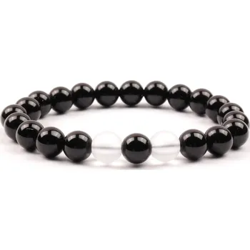 Náramek Moni - dámský náramek onyx křišťál matný