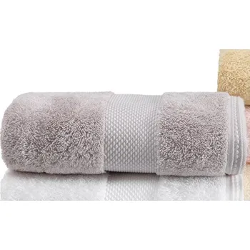 Ručník Soft Cotton Dárková sada ručníků a osušek DELUXE Světle šedá, Soft Cotton