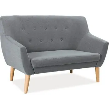 Pohovka MAMBA pohovka pro dva Amber světle šedá