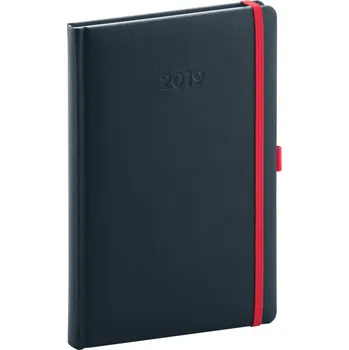 Diář Presco Group Luzern týdenní 15 x 21 cm 2019 modrý