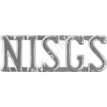 ARMÁDNÍ ORIGINÁL UK VELKÁ BRITÁNIE Odznak Irsko Northern Ireland Security Guards Service (NISGS)
