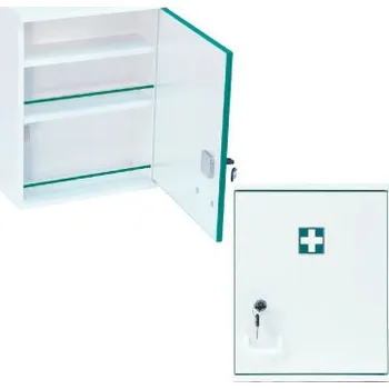 Lékárnička Lékárnička závěsná DL300, 364x300x112 mm, do 15 osob