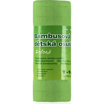 T-TOMI Bambusová osuška 80 x 100 cm, zelená