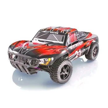 RC model auta Recenze HSP Rally Monster Desert SC 1:10 červená/černá