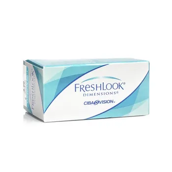Kontaktní čočky Alcon FreshLook Dimensions Pacific Blue - dioptrické (2 čočky)
