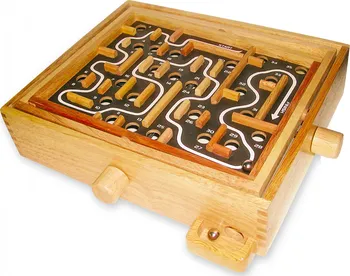 Dřevěná hračka Legler Dřevěný labyrint s kuličkou