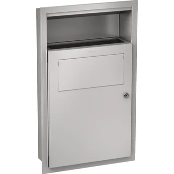 Odpadkový koš RODAN RODX612E - odpadkový koš na hygienické potřeby k montáži pod omítku 6 l 2000101359