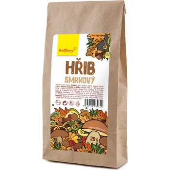 Sušená zelenina Wolfberry Hřib smrkový 20 g