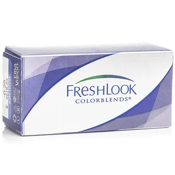 Kontaktní čočky Alcon FreshLook ColorBlends Green - nedioptrické (2 čočky)