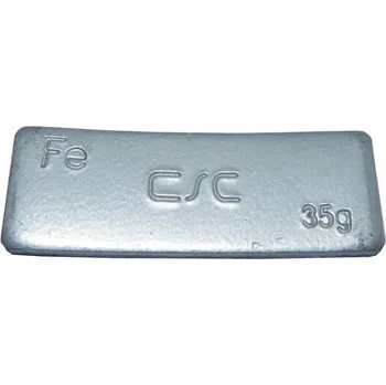 Sada na opravu pneumatiky Samolepící závaží FEC-PL 35 g - šedý lak