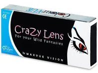 ColourVUE Crazy Lens BlackOut - dioptrické (2 čočky)