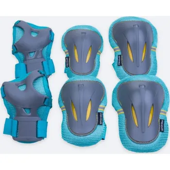 Spokey Plate 3-dílná sada tyrkysová, L