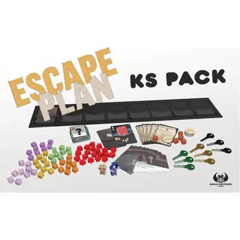 Příslušenství k deskovým hrám Eagle-Gryphon Games Kickstarter rozšíření pro Escape Plan